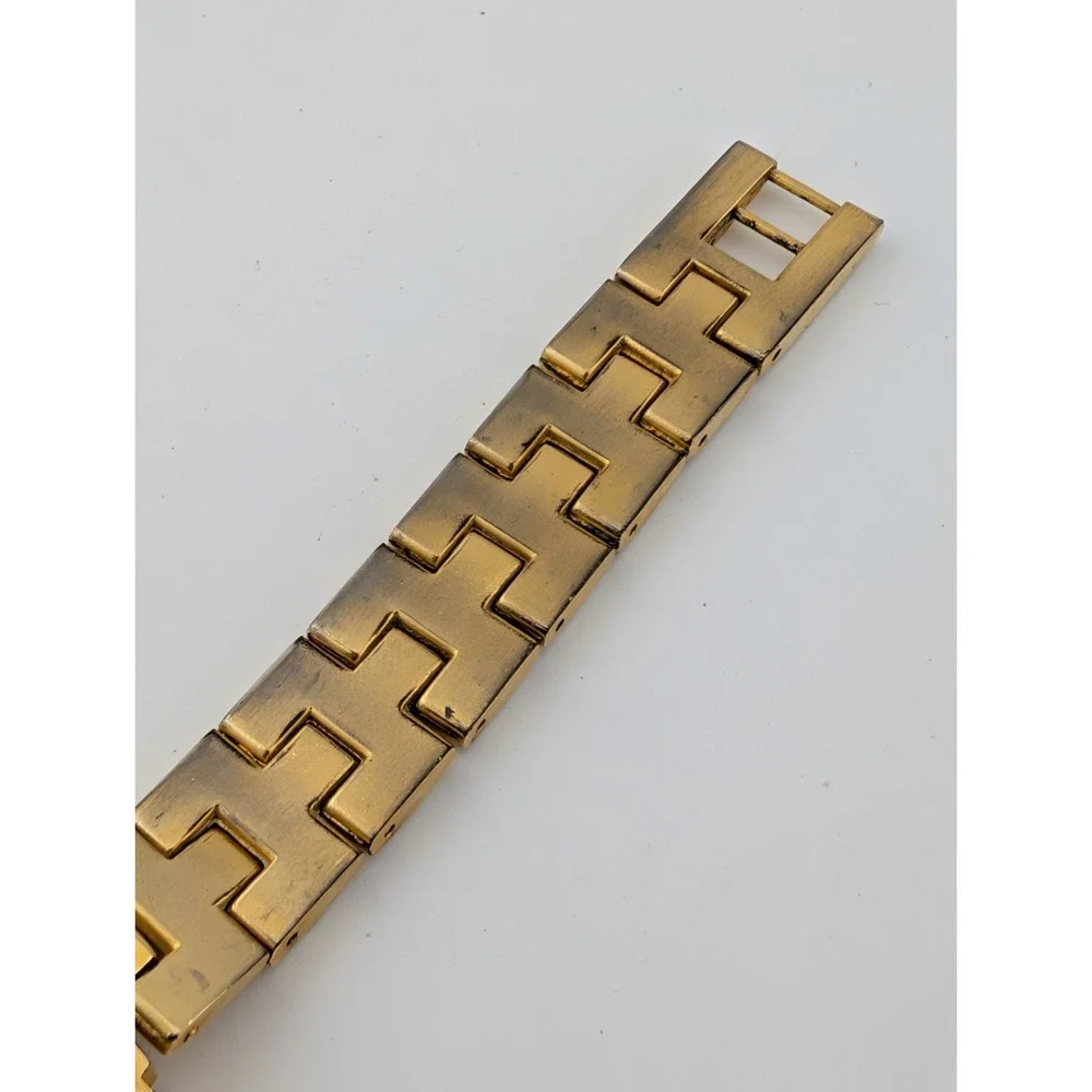 Women's Quartz Watch Square 24mm‎ Case Gold 7.25